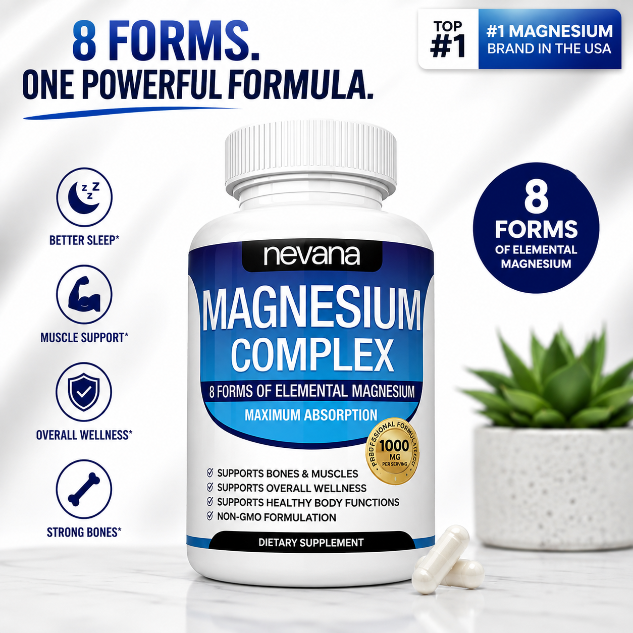 Nevana Magnesium Supplement