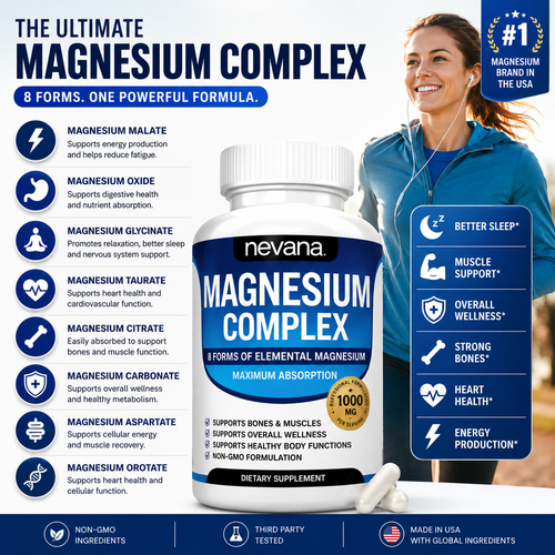 Nevana Magnesium Supplement